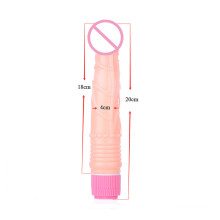 Sex Toy Vibrators Realistic Penis Dildo para Mujer (IJ-DV0025)